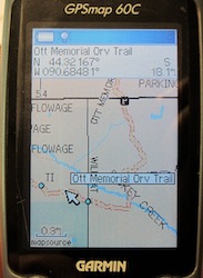 gps screen